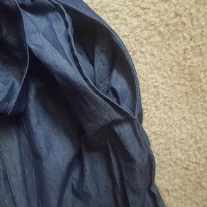 Eloquii Dresses - NWOT off shoulder denim dress Eloquii Dresses - NWOT off shoulder denim dress